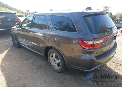 2018 Dodge Durango Sxt Rwd из США, поврежденный, VIN 1C4RDHAG9JC114603